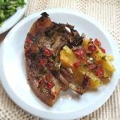 Roasted Pork Chops with Potatoes