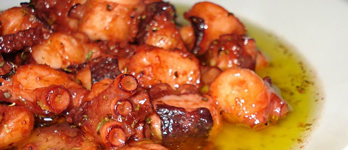 Greek Fried octopus