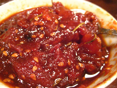 Homemade Tomato Jam - Marmelada Ntomatas