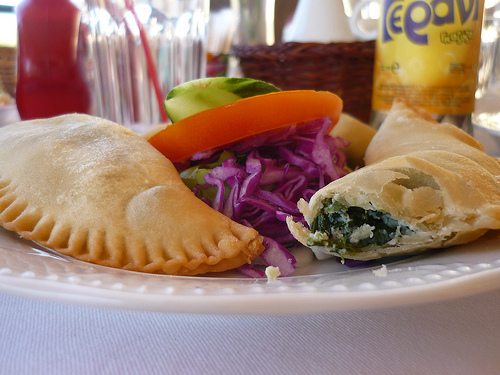 Kalitsounia with Spinach