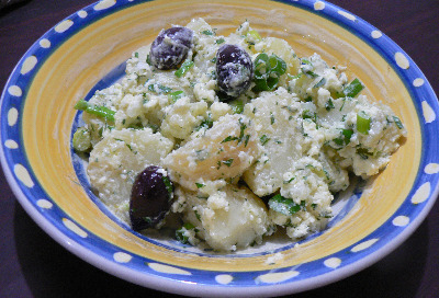 This recipe is the Greek version of the classic potato salad