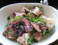 Octopus Salad with Oregano Oil