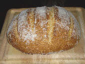Crusty Greek Country Bread - Horiatiko Psomi