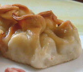 Minced Meat Dumplings with Yogurt Sauce - Koulakli Manti