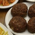 Stuffed Burgers with Feta & Herbs - Biftekia Yemista