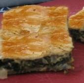 Spinach & Greens Savory Phyllo Pie