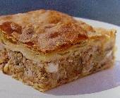 Melitzanopita - Eggplant & Meat Pie