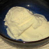Fabulous homemade vanilla ice cream