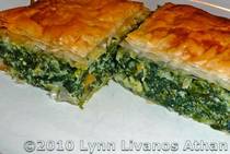 Spinach and Feta Cheese Pie - Spanakopita