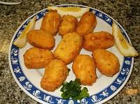 Baccaliaros Tiganitos (Fried Dried Cod)