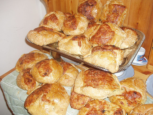 Flaounes (Easter Cheese Pastries)