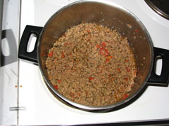 Minced meat sauce