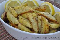 Oven Roasted Potatoes - Patates sto Fourno | Greek Recipes