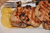 Greek-Style Grilled Pork Chops