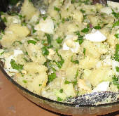 Potato Salad with Eggs