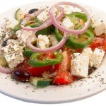 Traditional Greek salad