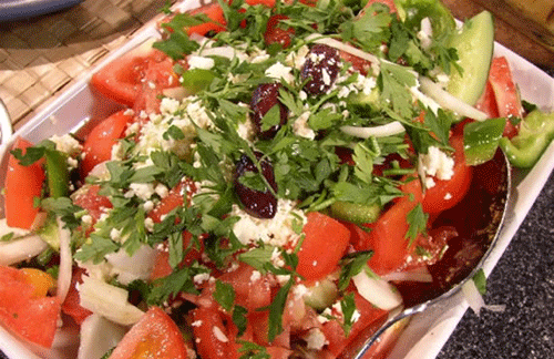 Athenian Salad (Salata Athenas)