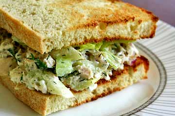 Tuna salad sandwich