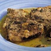 Baked Swordfish with Herbs & Garlic