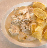 Chicken in Cream Sauce