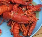 Northeastern US Lobster, Greek Recipe
