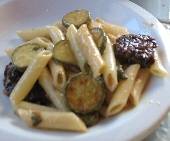 Pasta with Zucchini & Sun-Dried Tomatoes