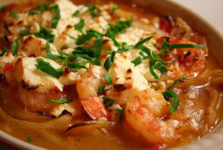 Shrimp with Feta