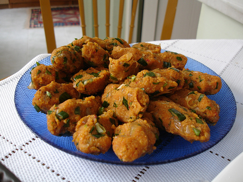 Lentil Croquettes - Keftethes me Fakes