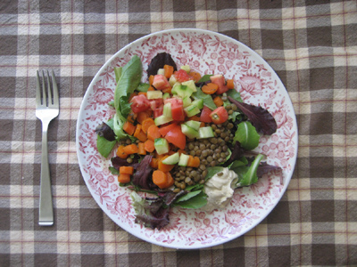Lentil Salad - Fakes Salata
