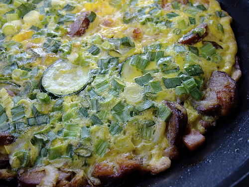 Oven Baked Omelette - Omeleta sto Fourno
