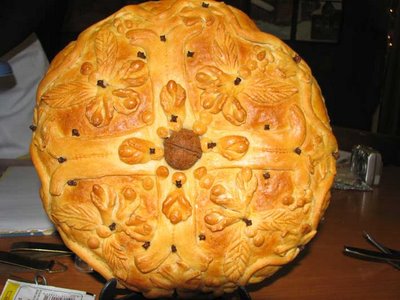 Christmas Bread - Christopsomo from Peloponniso