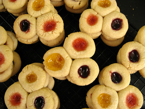 Cookies with Jam - Biskota Marmeladas