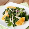 Arugula Salad with Fennel Root & Orange