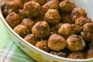 Stuffed Little Meatballs from Corfu - POLPETES APO TIN KERKYRA